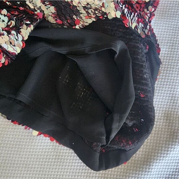 Tanya Taylor Becca Dress in Hot Pink sequins - Picture 13 of 16